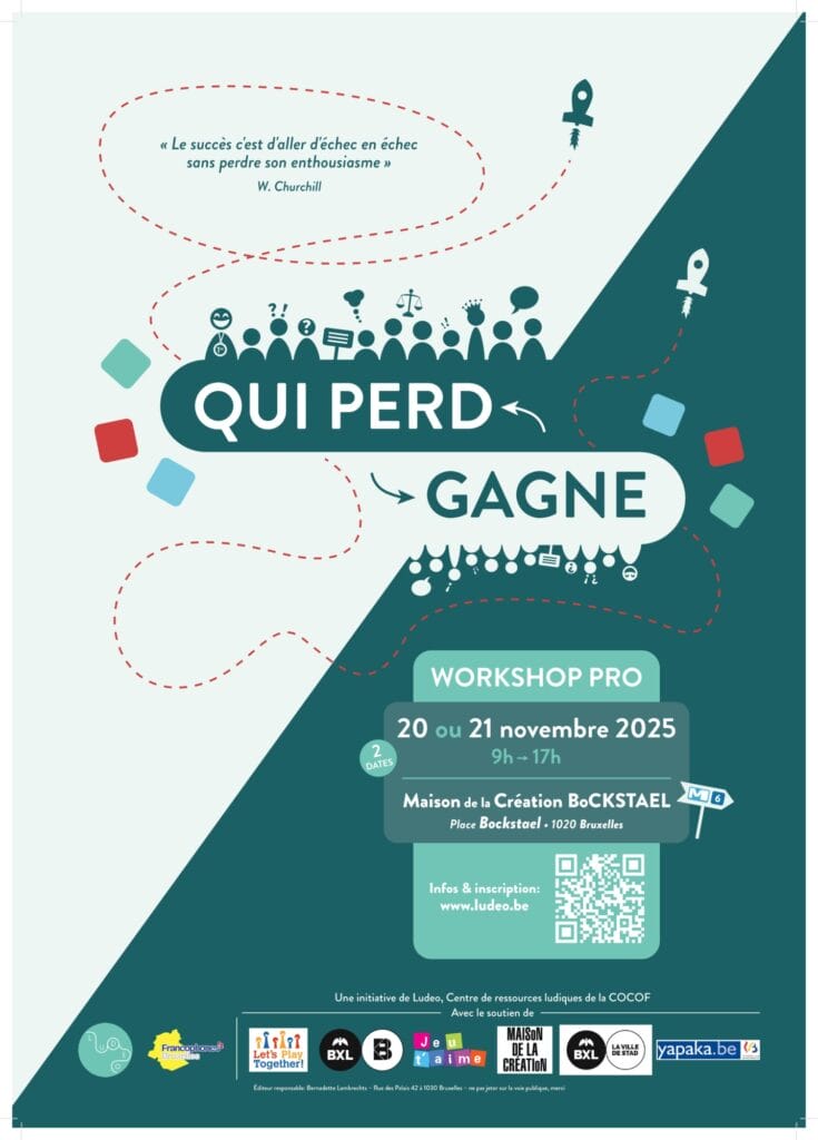 Qui perd gagne, le workshop de LUDE